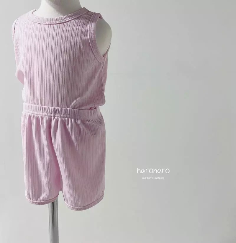 Haro Haro - Korean Children Fashion - #prettylittlegirls - Mimimi Pleat Top Bottom Set - 6