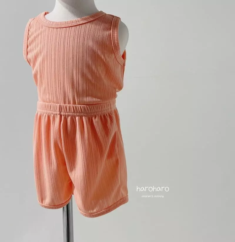 Haro Haro - Korean Children Fashion - #stylishchildhood - Mimimi Pleat Top Bottom Set - 9