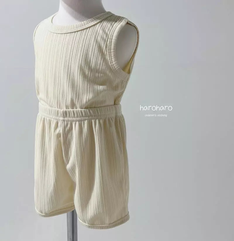 Haro Haro - Korean Children Fashion - #todddlerfashion - Mimimi Pleat Top Bottom Set - 7