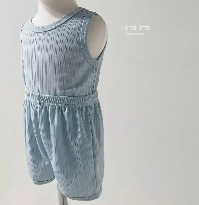 Haro Haro - Korean Children Fashion - #toddlerclothing - Mimimi Pleat Top Bottom Set - 8
