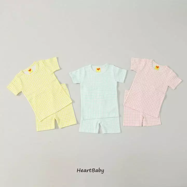 Heart Baby - Korean Children Fashion - #kidsshorts - Check Easywear