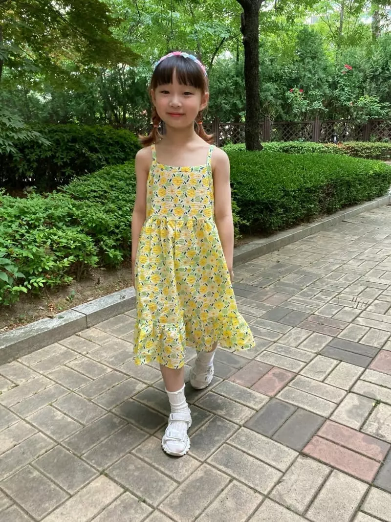 Heart Baby - Korean Children Fashion - #kidsstore - Flower Sleeveless One-piece - 8