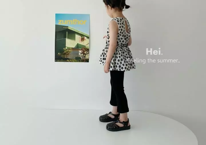 Hei - Korean Children Fashion - #childrensboutique - Summer Bootscut Pants - 10