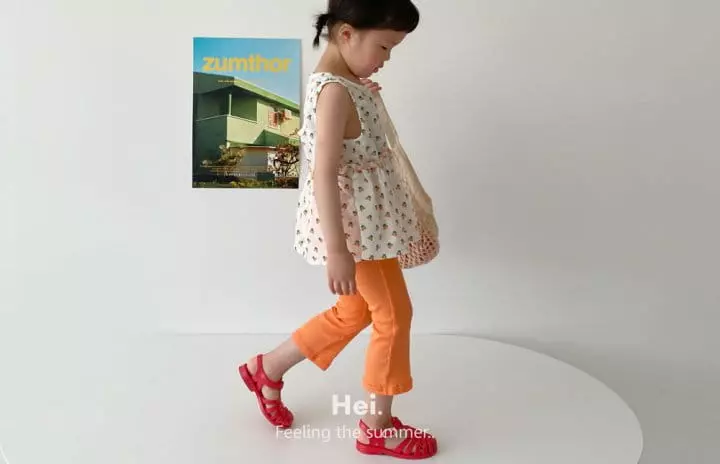 Hei - Korean Children Fashion - #discoveringself - Summer Bootscut Pants - 12
