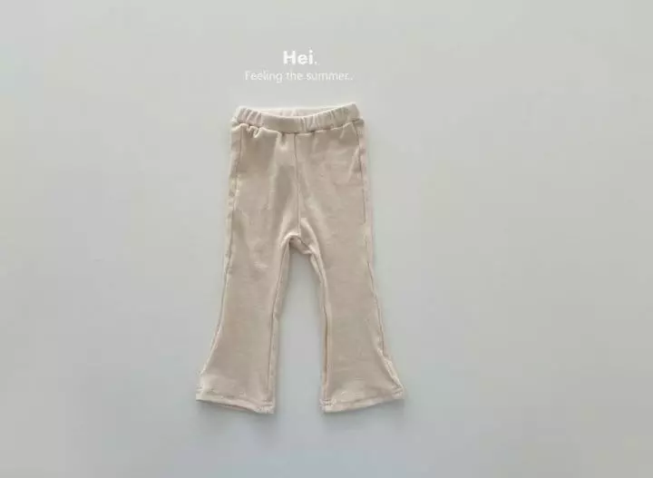 Hei - Korean Children Fashion - #kidzfashiontrend - Summer Bootscut Pants - 2