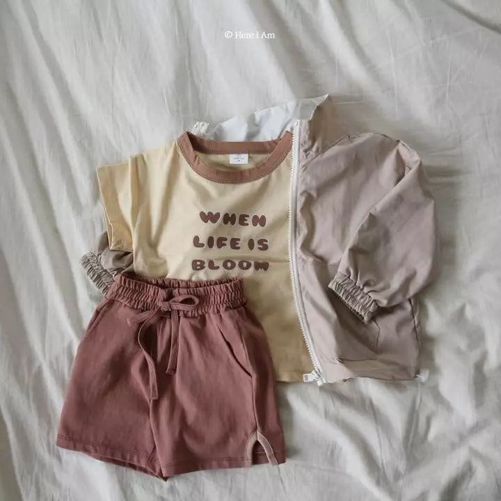Here I Am - Korean Children Fashion - #todddlerfashion - Low Shorts - 6