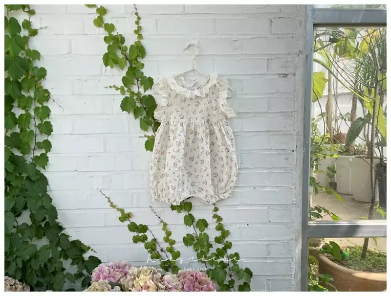 Hi Byebebe - Korean Baby Fashion - #babyboutique - Pink Flower Bodysuit - 4
