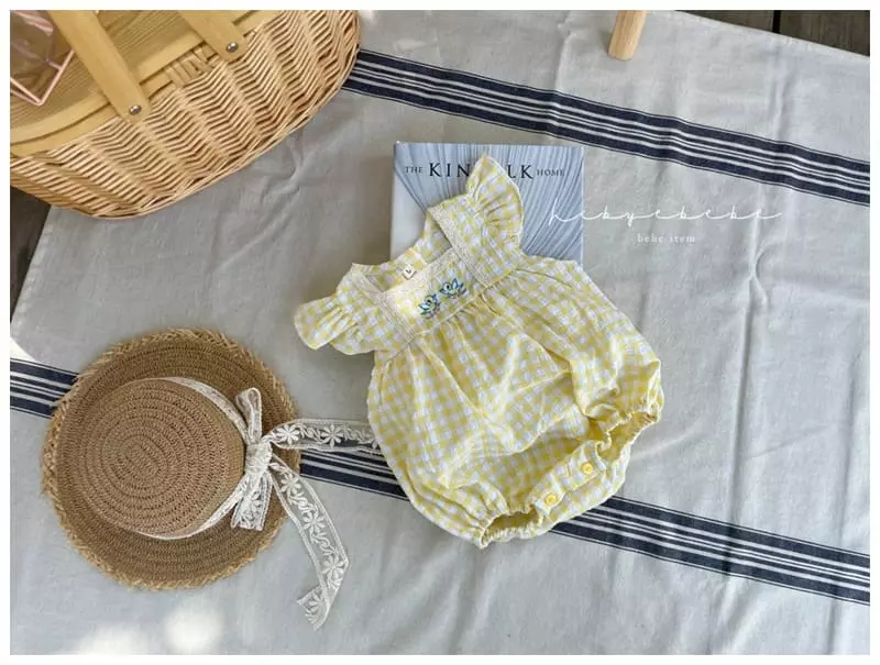 Hi Byebebe - Korean Baby Fashion - #babyboutiqueclothing - Fiance Bodysuit - 3