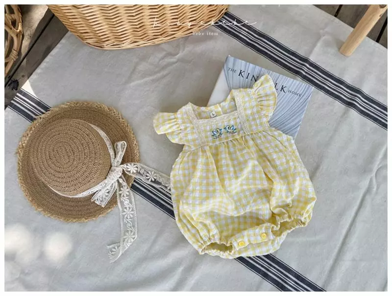Hi Byebebe - Korean Baby Fashion - #babyboutiqueclothing - Fiance Bodysuit - 4