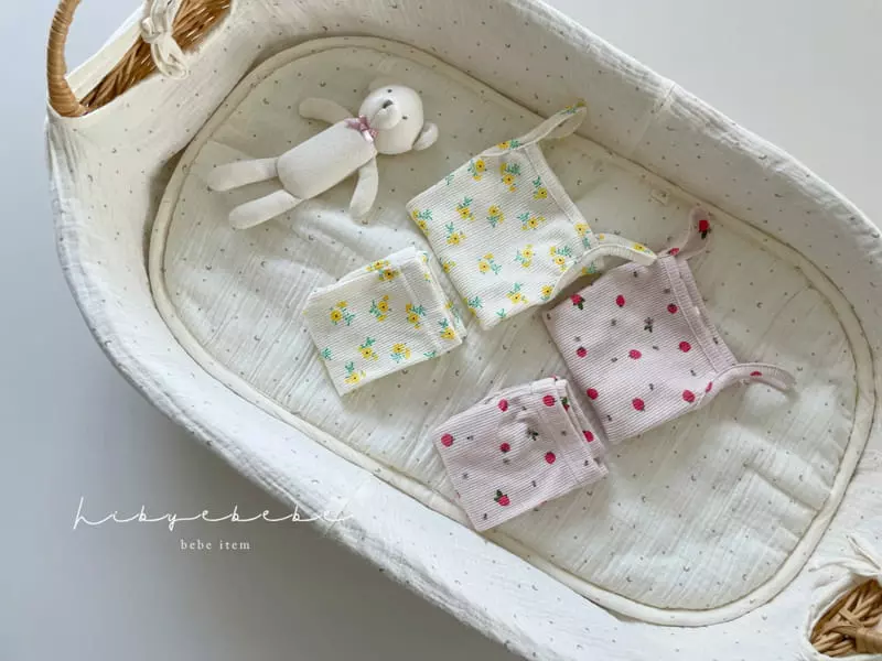 Hi Byebebe - Korean Baby Fashion - #babyfever - Eyelet Sleeveless Easywear - 6