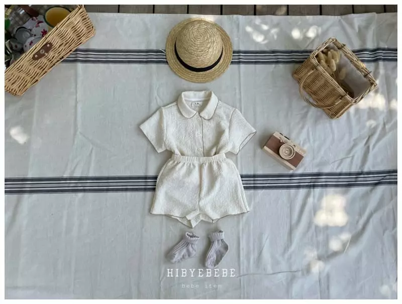 Hi Byebebe - Korean Baby Fashion - #babyfashion - Bruno Shirt Top Bottom Set - 4