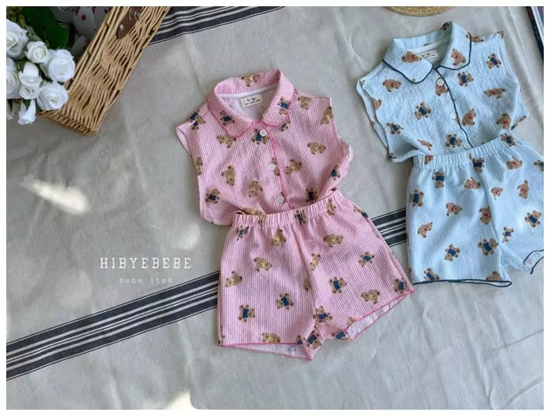 Hi Byebebe - Korean Baby Fashion - #babyfever - Ddegul Top Bottom Set - 3