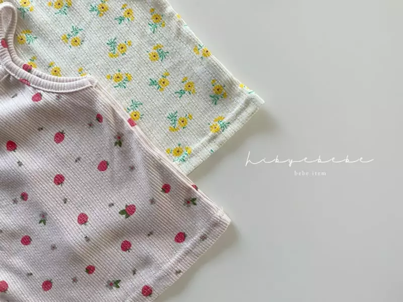 Hi Byebebe - Korean Baby Fashion - #babygirlfashion - Eyelet Sleeveless Easywear - 7