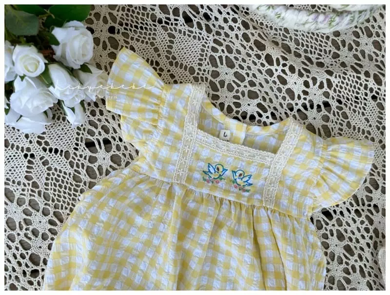 Hi Byebebe - Korean Baby Fashion - #babygirlfashion - Fiance Bodysuit - 7