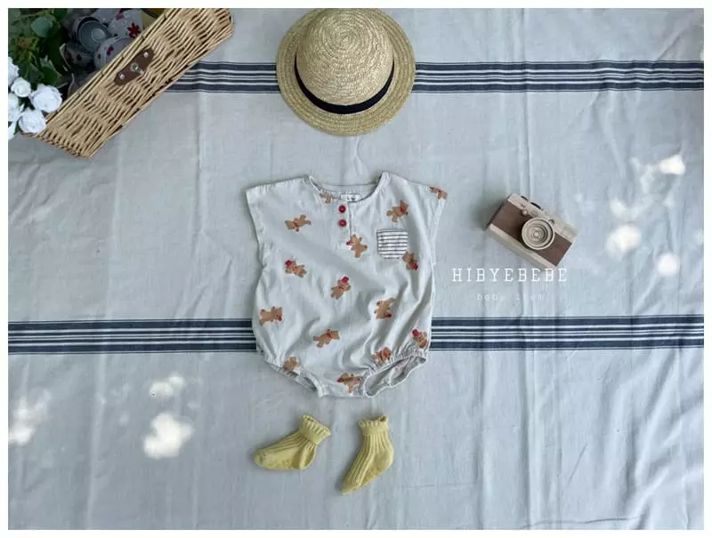 Hi Byebebe - Korean Baby Fashion - #babygirlfashion - Kid Teddy Bodysuit - 4