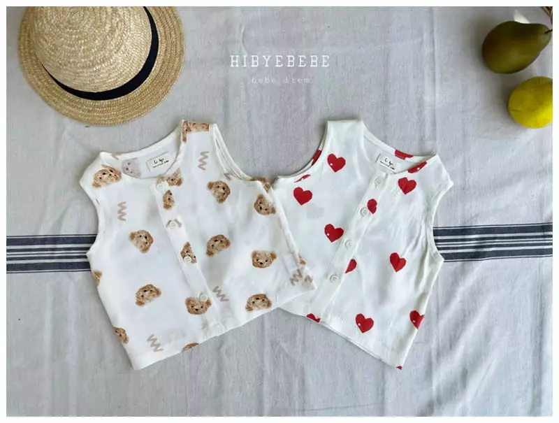 Hi Byebebe - Korean Baby Fashion - #babyoninstagram - Sleeveless Top Bottom Set - 8