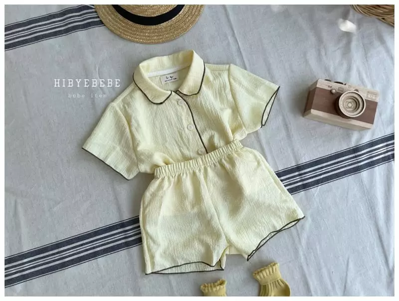Hi Byebebe - Korean Baby Fashion - #babyoninstagram - Bruno Shirt Top Bottom Set - 7
