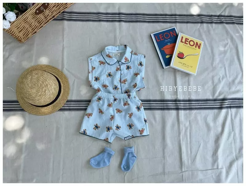 Hi Byebebe - Korean Baby Fashion - #babyoninstagram - Ddegul Top Bottom Set - 6