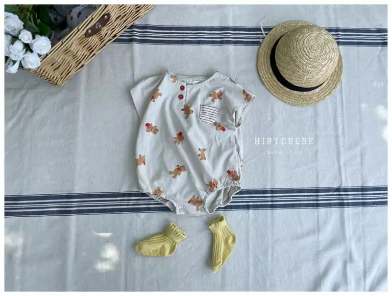 Hi Byebebe - Korean Baby Fashion - #babyoninstagram - Kid Teddy Bodysuit - 5
