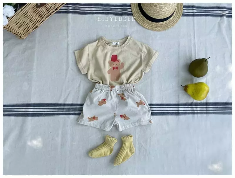 Hi Byebebe - Korean Baby Fashion - #babylifestyle - Kid Teddy Top Bottom Set - 4