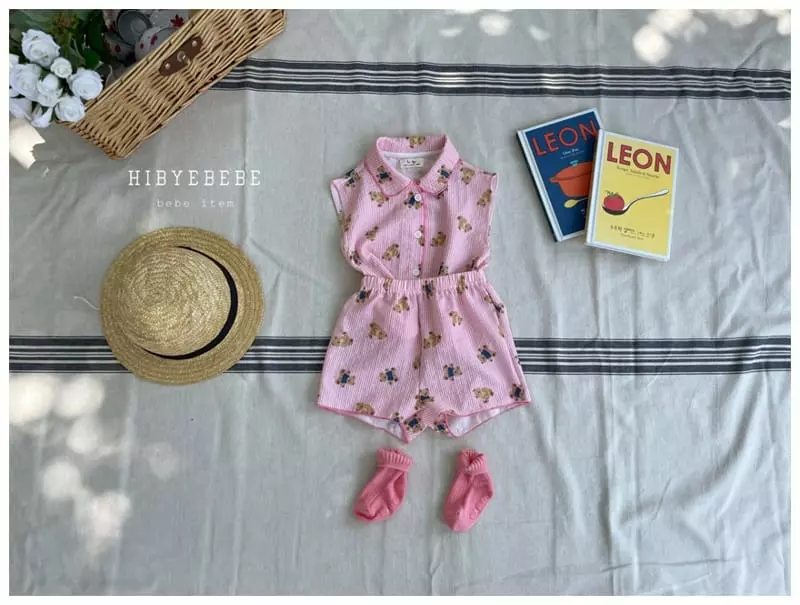 Hi Byebebe - Korean Baby Fashion - #babyootd - Ddegul Top Bottom Set - 7