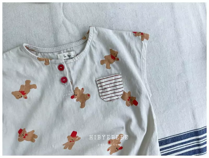 Hi Byebebe - Korean Baby Fashion - #babyootd - Kid Teddy Bodysuit - 6