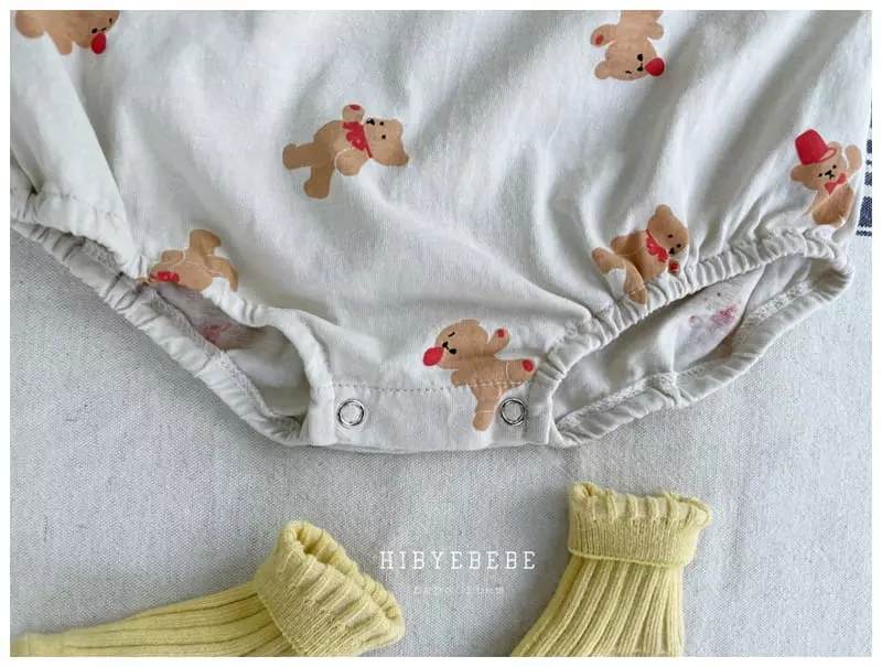 Hi Byebebe - Korean Baby Fashion - #babyoutfit - Kid Teddy Bodysuit - 7