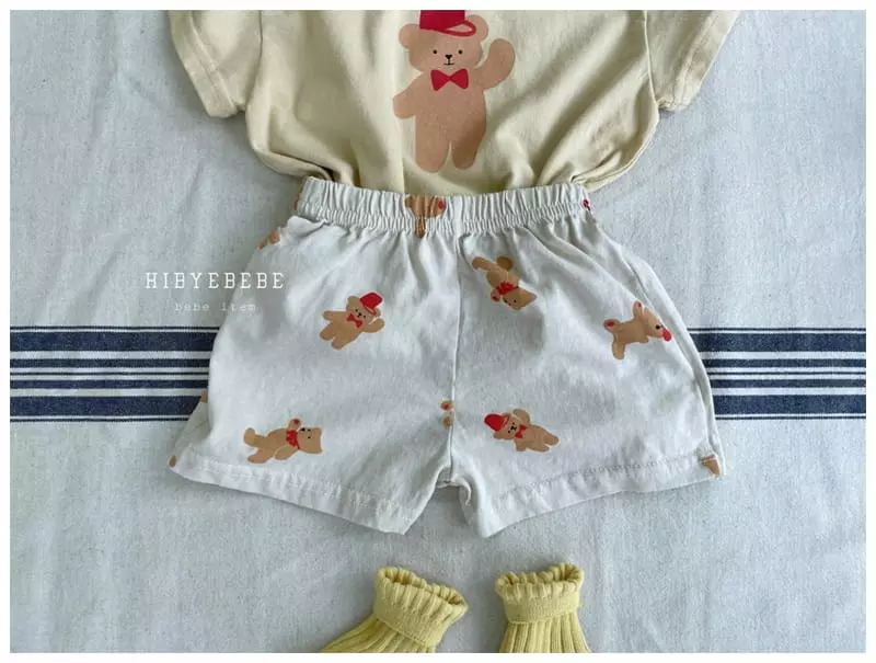 Hi Byebebe - Korean Baby Fashion - #babyoutfit - Kid Teddy Top Bottom Set - 6