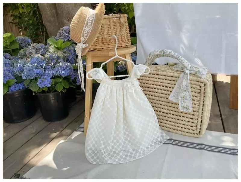 Hi Byebebe - Korean Baby Fashion - #babywear - Small Flower Lace One-piece