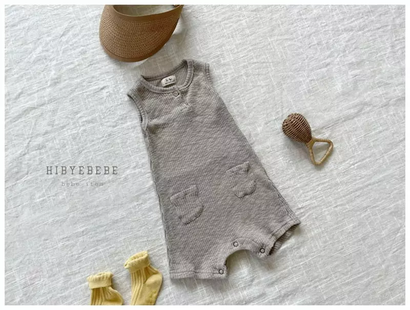 Hi Byebebe - Korean Baby Fashion - #babyoutfit - Sticky Rib Bodysuit - 4