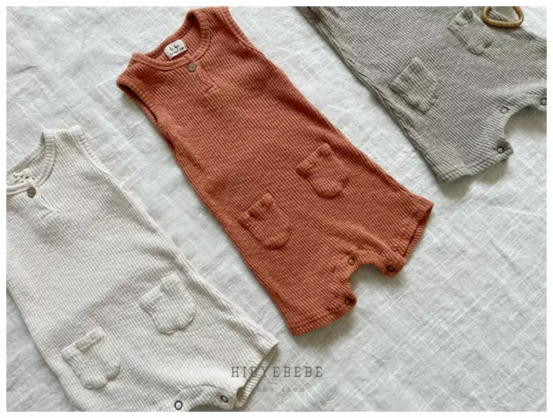 Hi Byebebe - Korean Baby Fashion - #onlinebabyboutique - Sticky Rib Bodysuit - 5