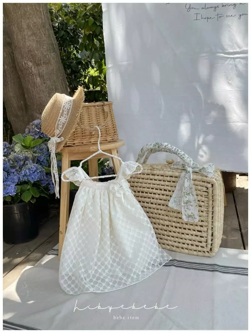 Hi Byebebe - Korean Baby Fashion - #onlinebabyshop - Small Flower Lace One-piece - 3