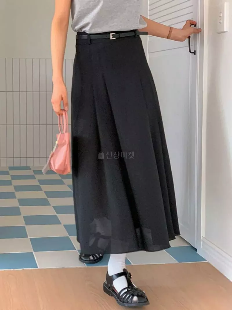 Hither - Korean Women Fashion - #momslook - Wuno Skirt - 2