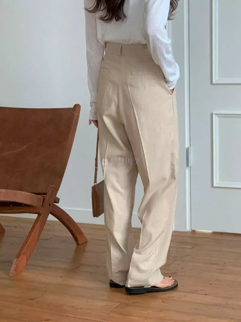 Hither - Korean Women Fashion - #womensfashion - Sailor Pants - 4