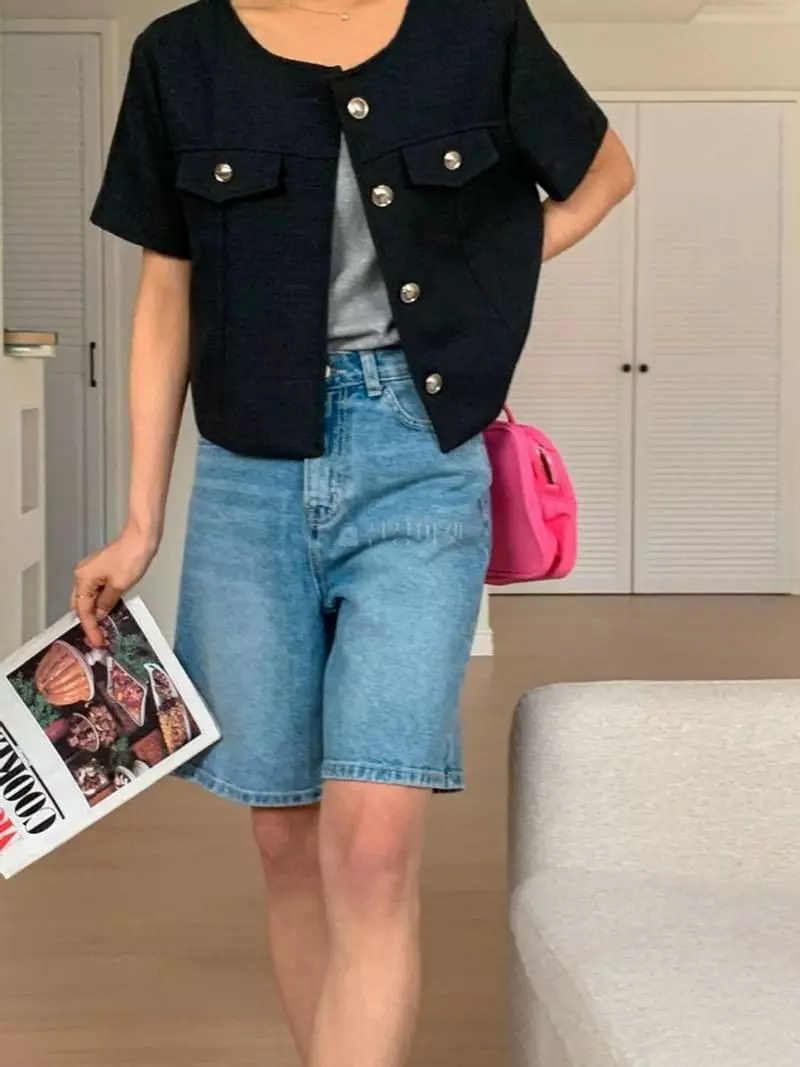 Hither - Korean Women Fashion - #momslook - Murge Jeans - 2