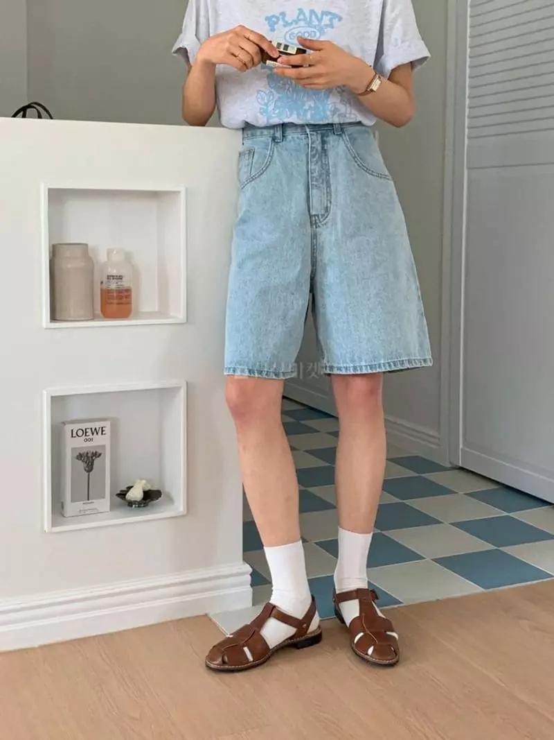 Hither - Korean Women Fashion - #momslook - Liv Shorts