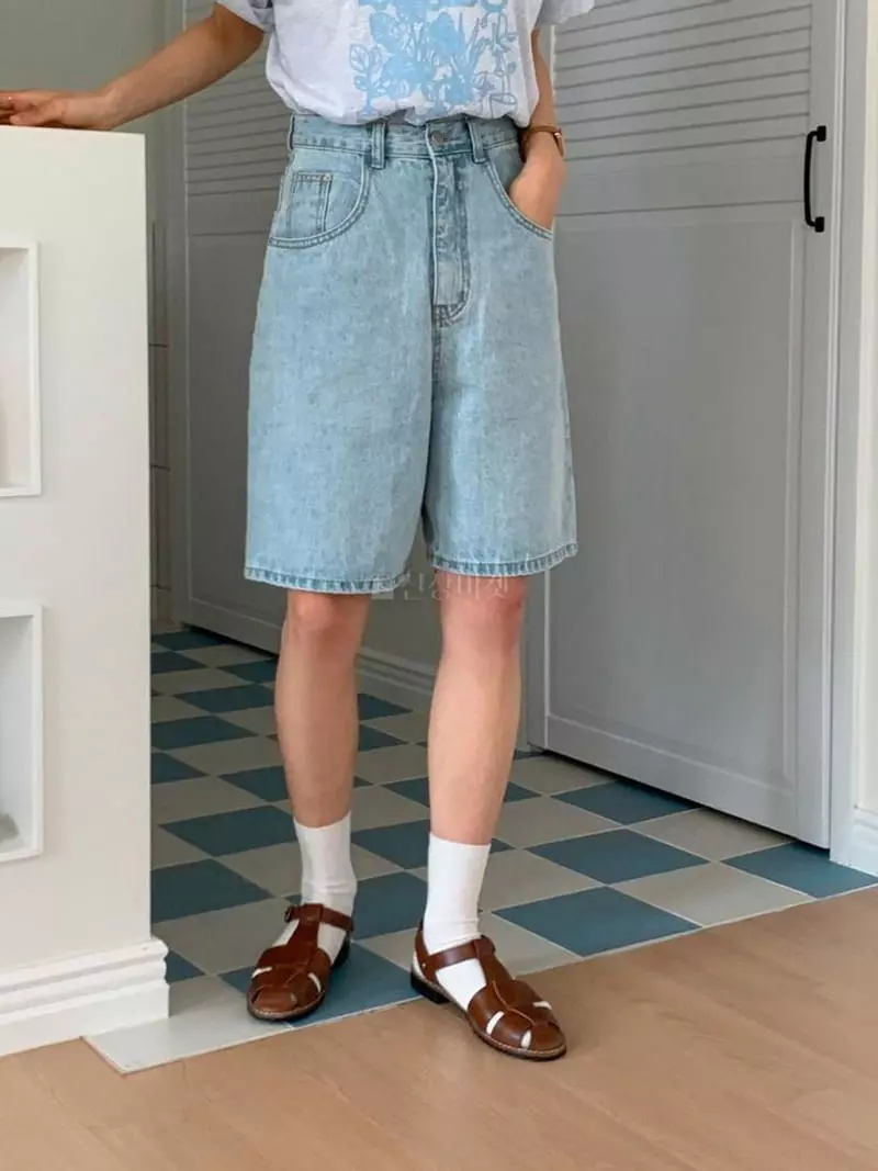 Hither - Korean Women Fashion - #momslook - Liv Shorts - 3