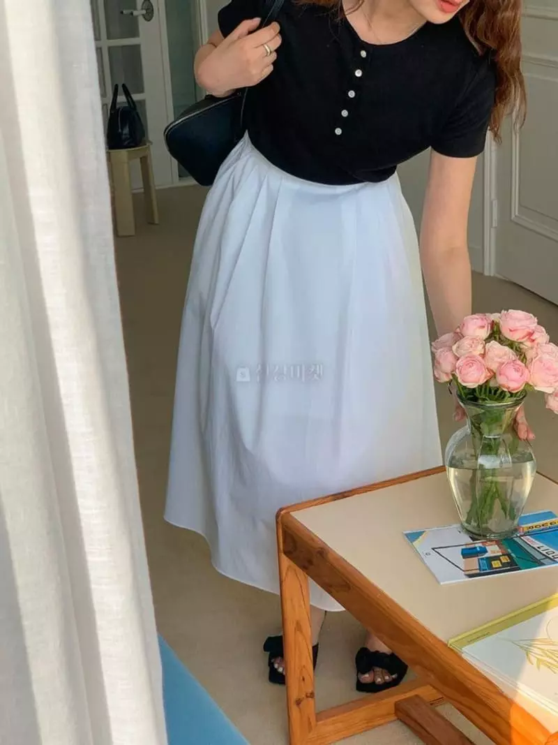 Hither - Korean Women Fashion - #vintagekidsstyle - Rosha Skirt - 4