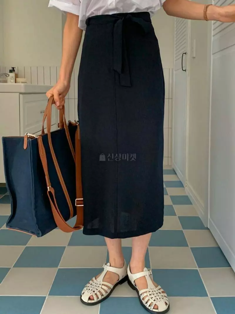 Hither - Korean Women Fashion - #shopsmall - Cheese Skirt - 2