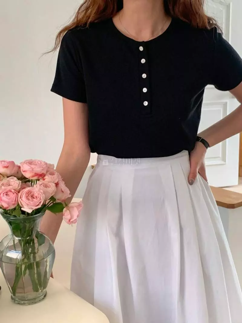 Hither - Korean Women Fashion - #vintagekidsstyle - Rosha Skirt - 3