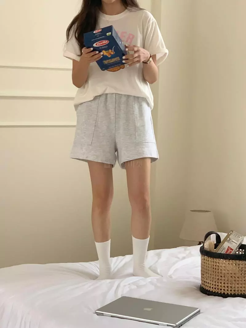 Hither - Korean Women Fashion - #vintagekidsstyle - Pretzel Tee - 2