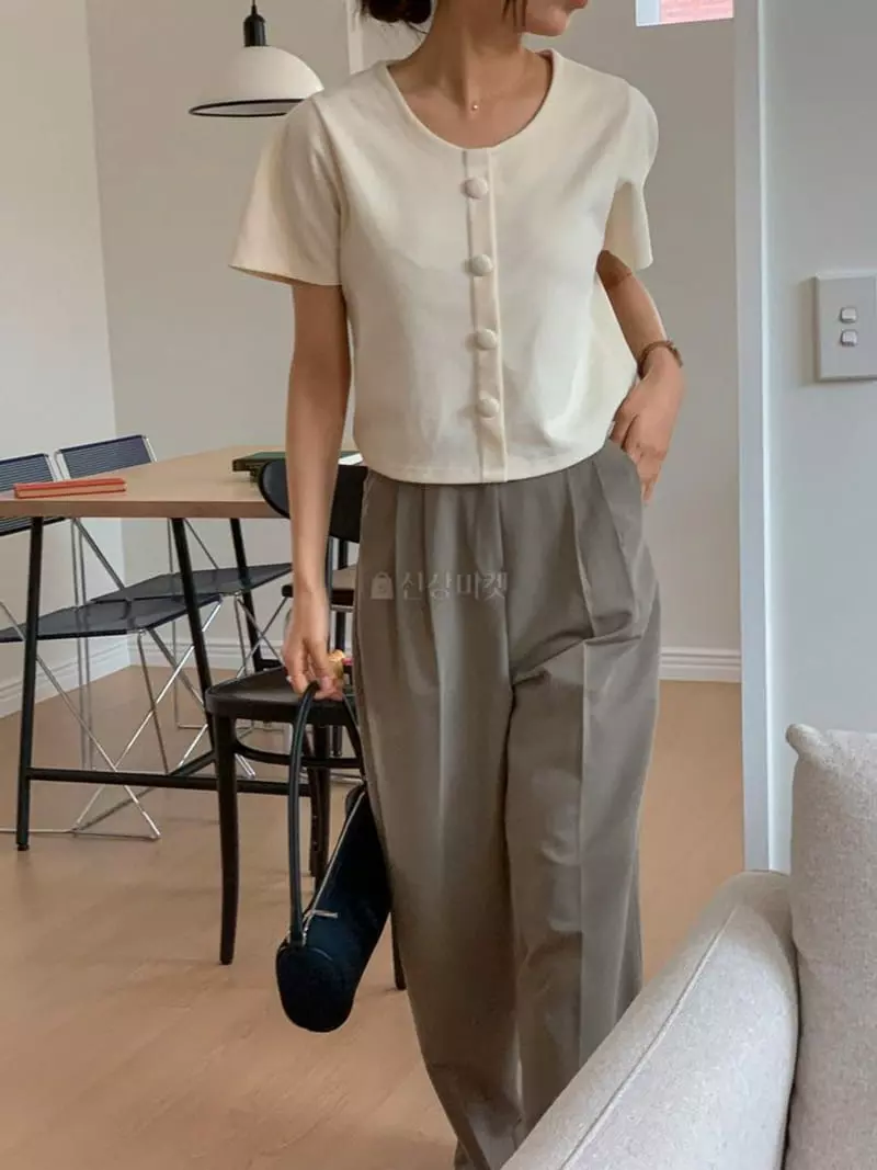 Hither - Korean Women Fashion - #vintagekidsstyle - Kiton Pants