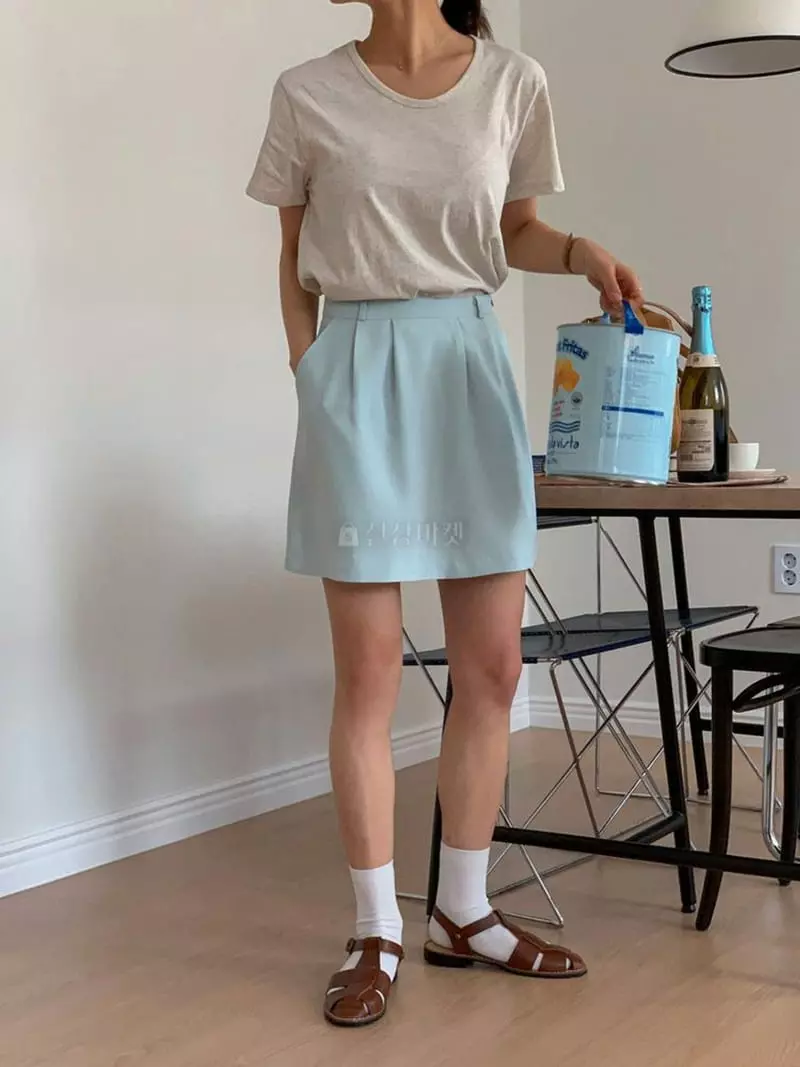 Hither - Korean Women Fashion - #momslook - Esop Skirt - 4
