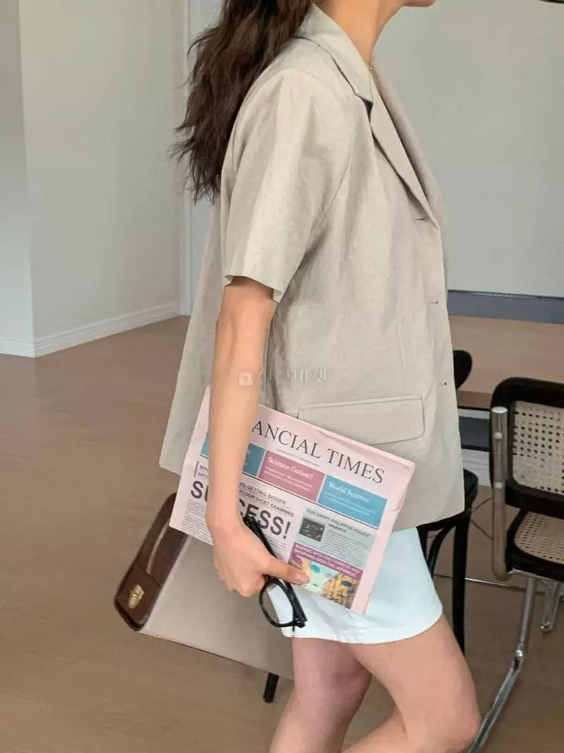 Hither - Korean Women Fashion - #momslook - Urban Jacket - 4