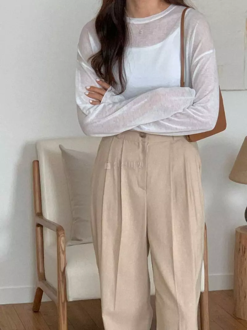 Hither - Korean Women Fashion - #womensfashion - Sailor Pants