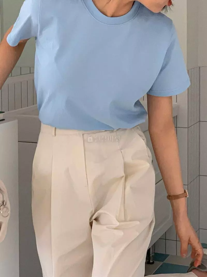 Hither - Korean Women Fashion - #womensfashion - Margaret Tee