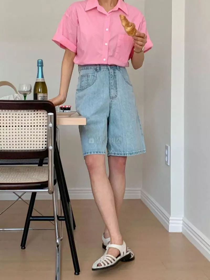 Hither - Korean Women Fashion - #momslook - Liv Shorts - 4