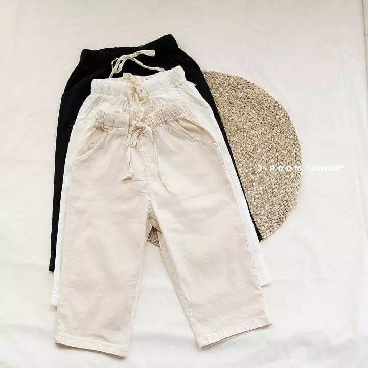 J-Room - Korean Children Fashion - #childofig - String Span Pants - 3