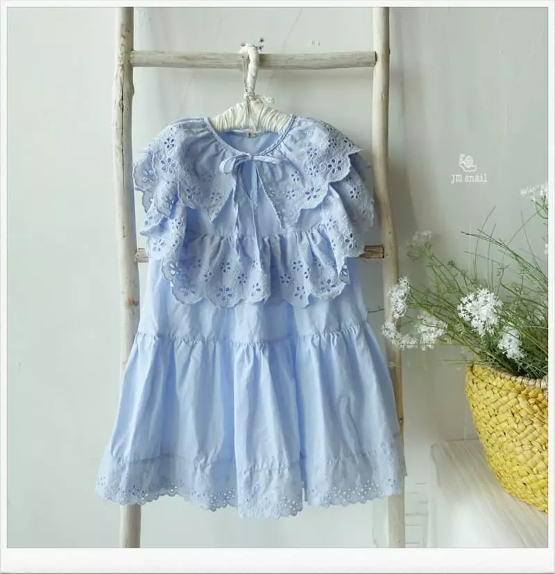 JM Snail - Korean Children Fashion - #childofig - Pure Lace One-piece - 3