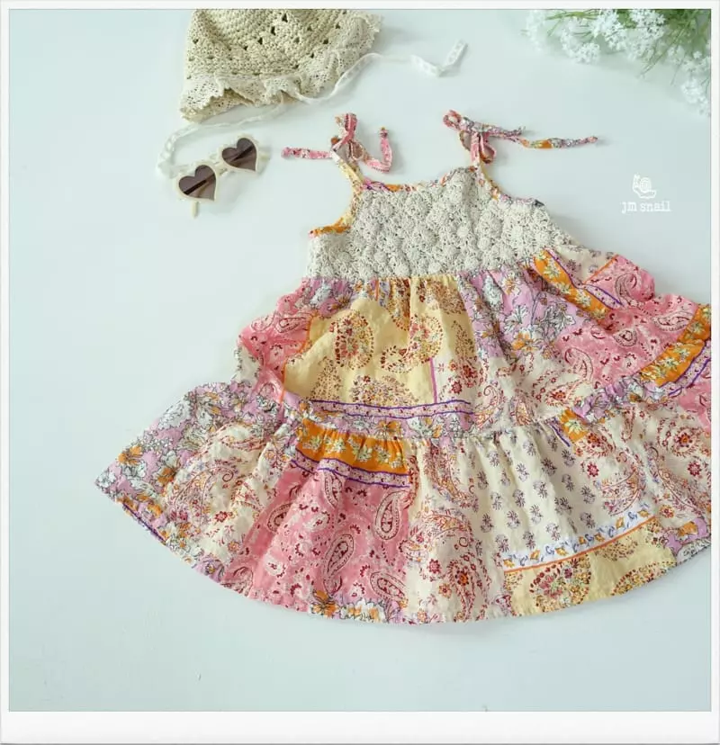 JM Snail - Korean Children Fashion - #fashionkids - Boem Color One-piece with Mom - 8